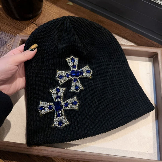 Rhinestone beanie