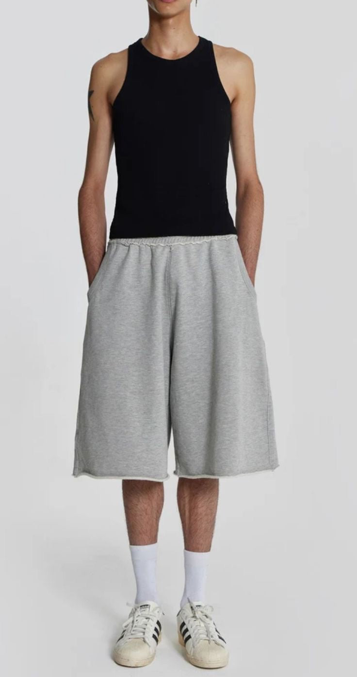 3 QUATER OUTER WAIST JORTS
