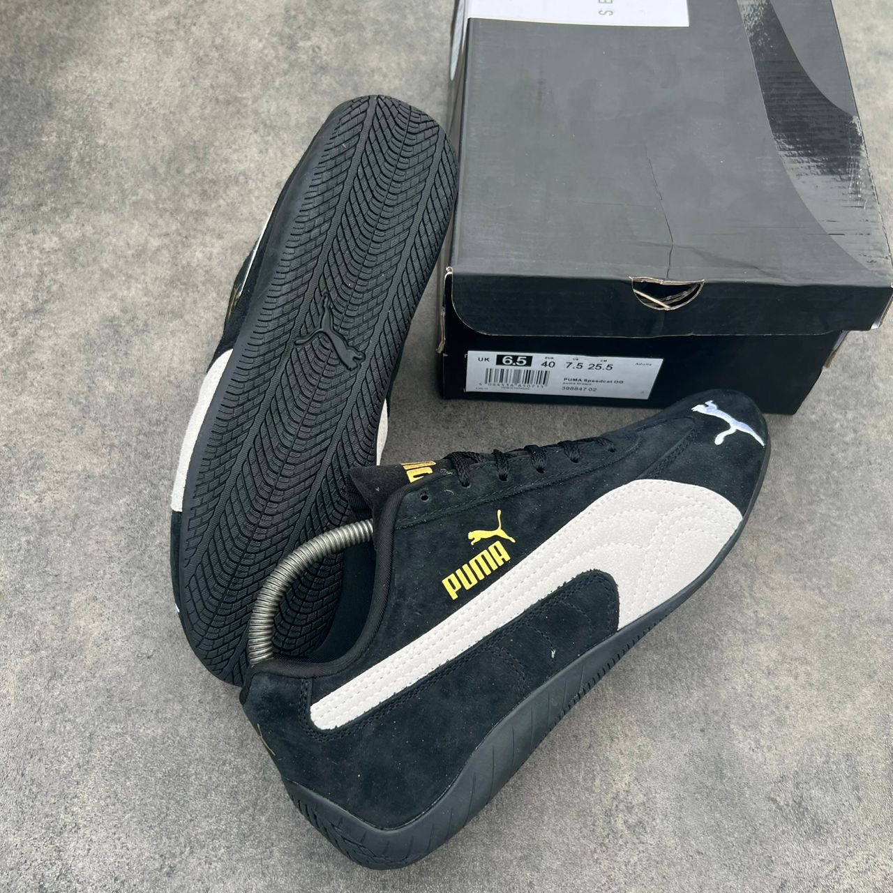 PUMA SPEEDCAT OG (black white)