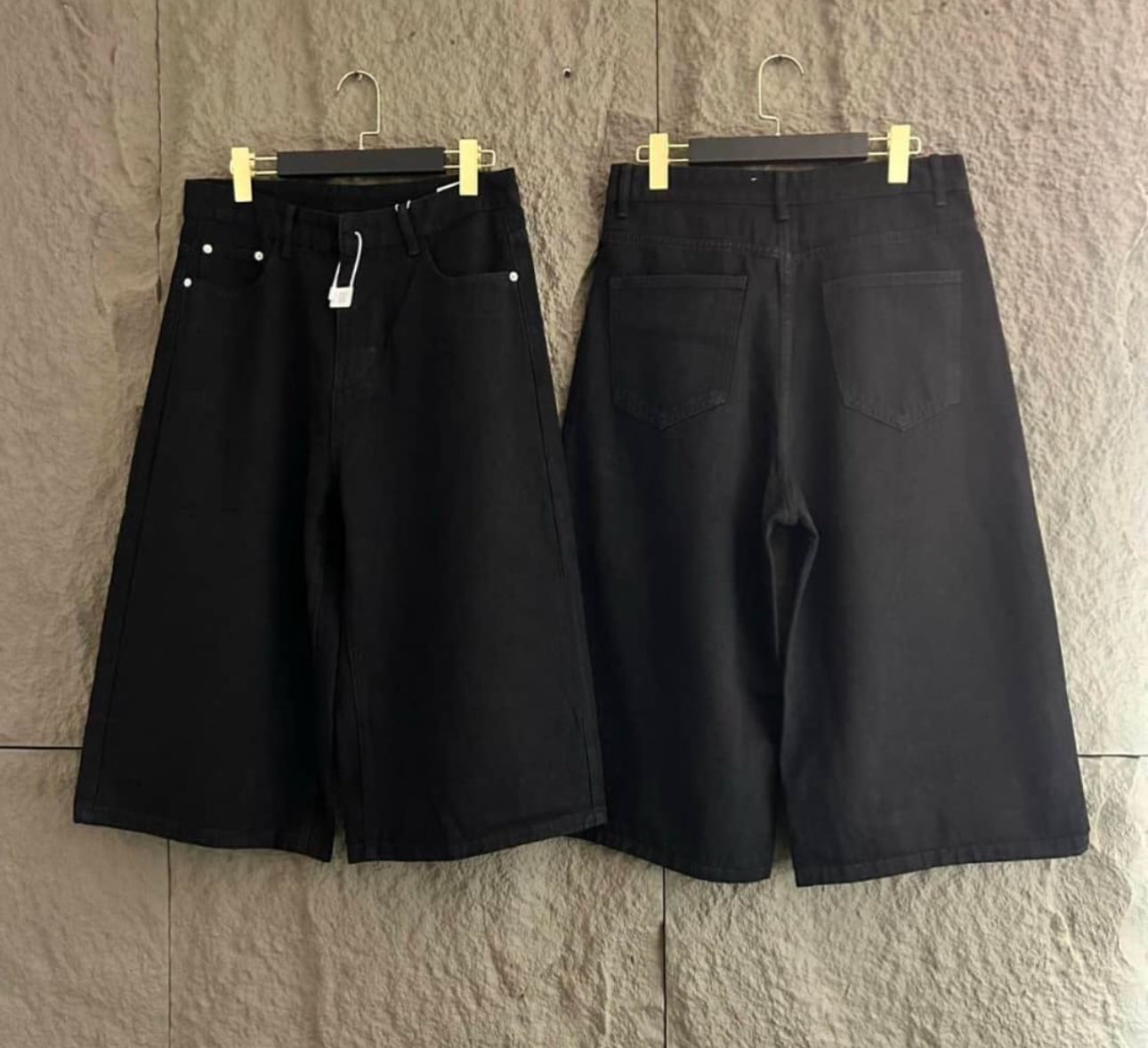 Black Denim jorts
