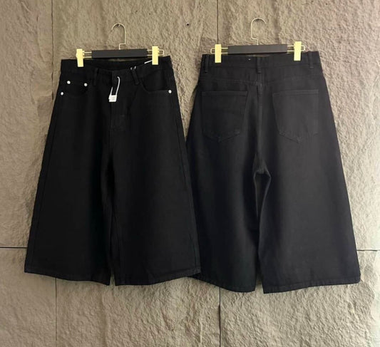 Black Denim jorts