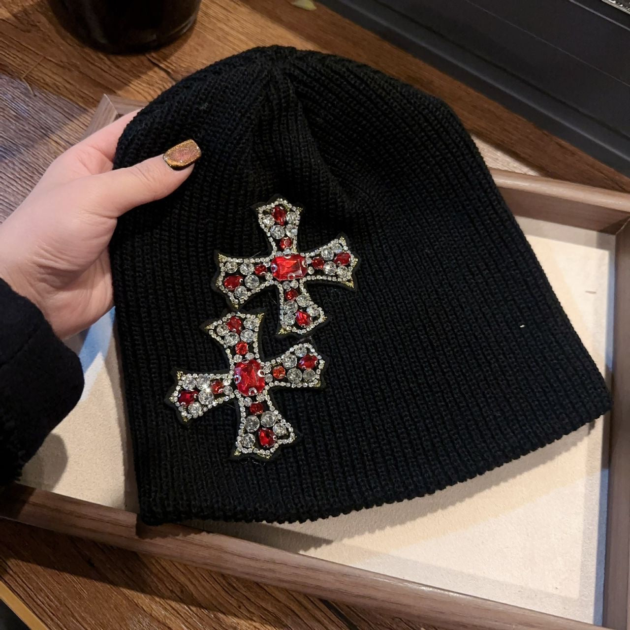Rhinestone beanie