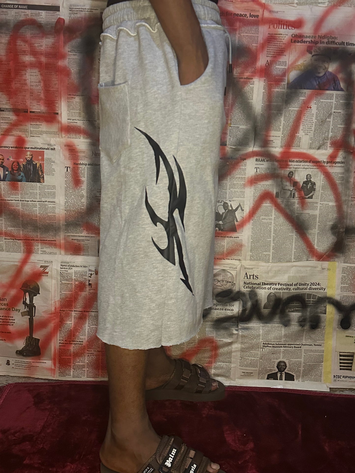 SWB ORIGINALS 3 QUATER OUTER WAIST JORTS
