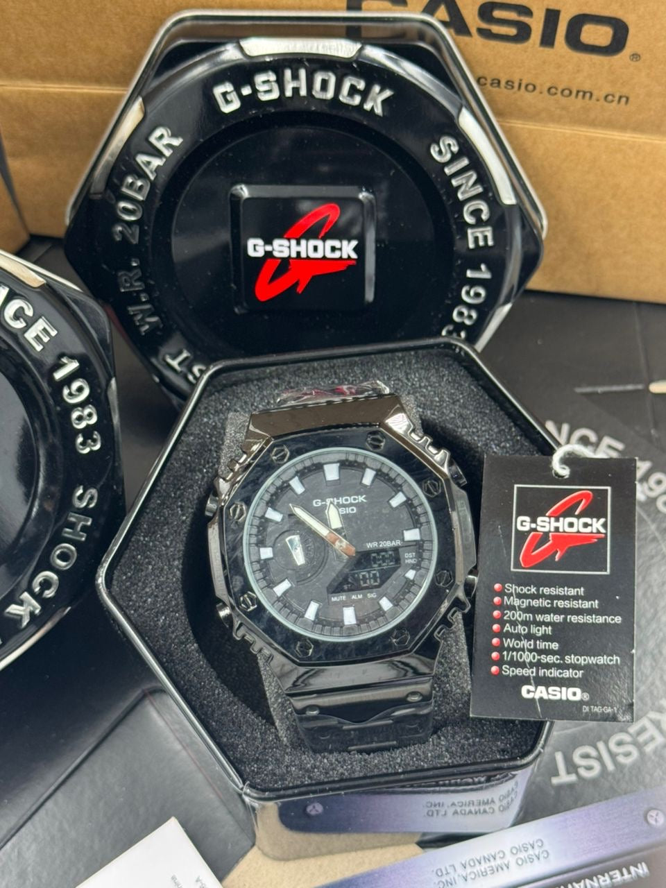 G shock stainless steel watch 2