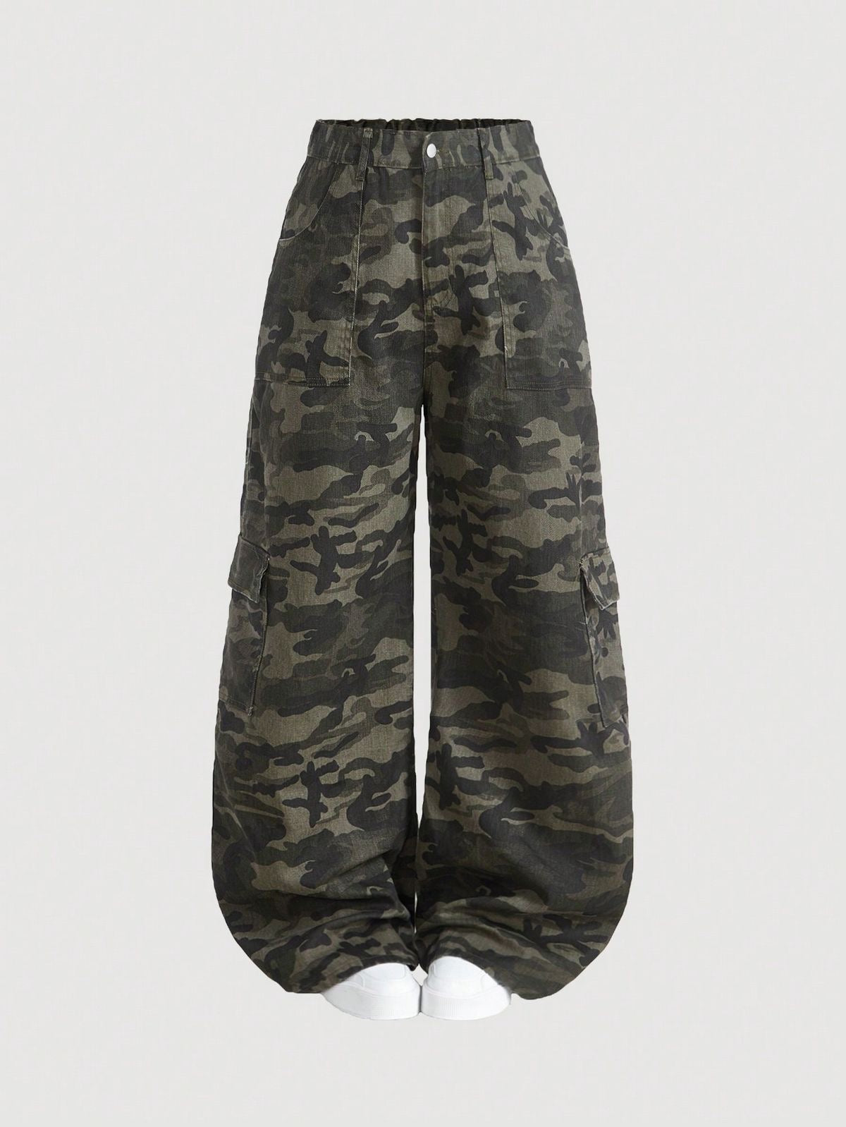CAMOUFLAGE FLAIRCARGO PANTS