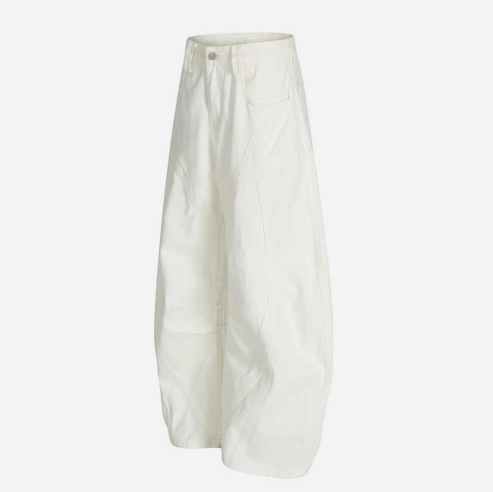 WHITE DENIM JEANS