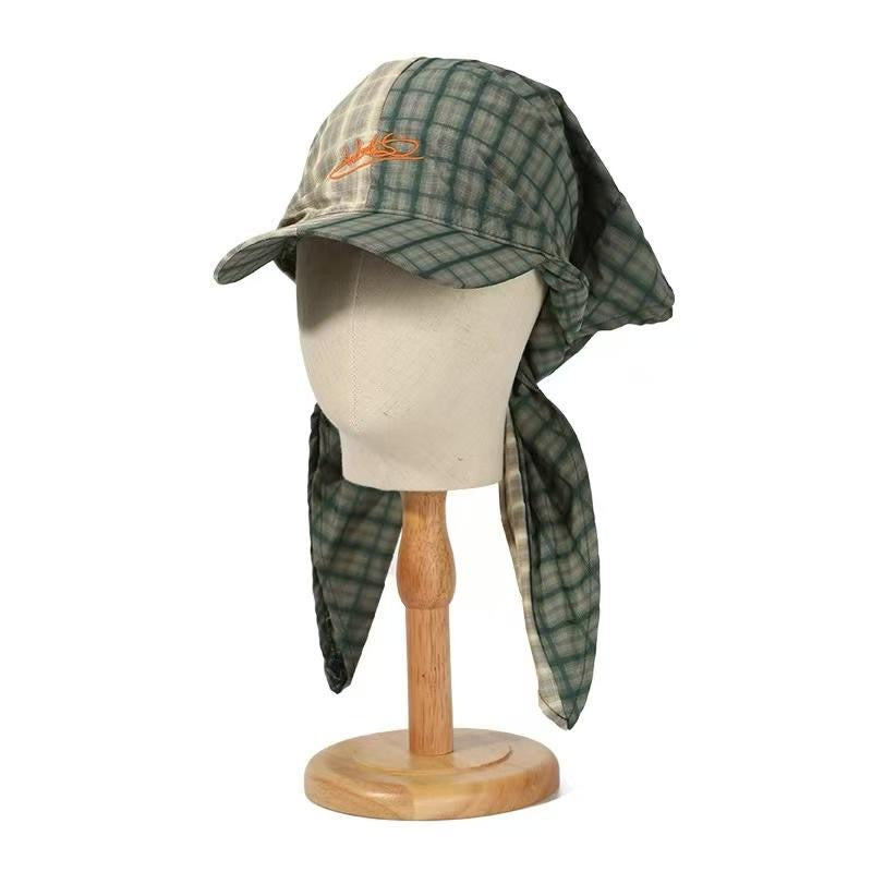 Adjustable scarf hat