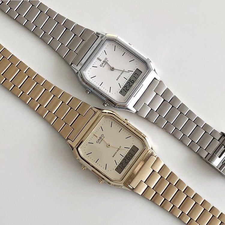 Casio Analog and digital water resistant watch