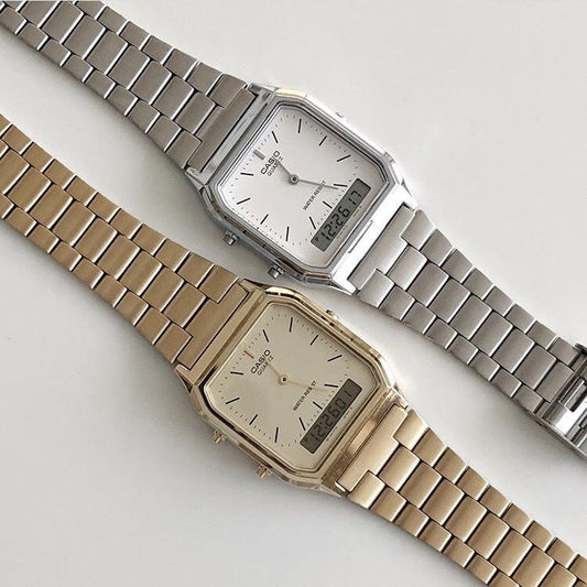 Casio Analog and digital water resistant watch