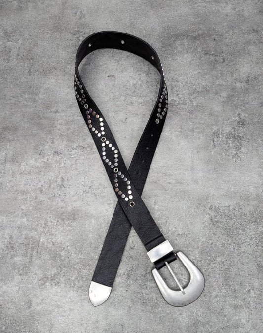 Aesthetic leather belt