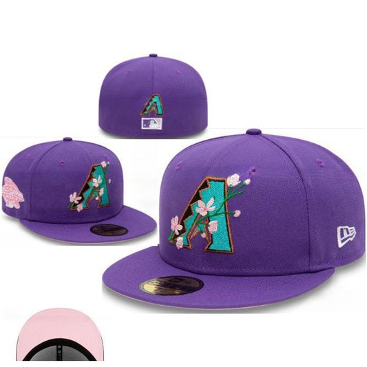 A flower purple hat