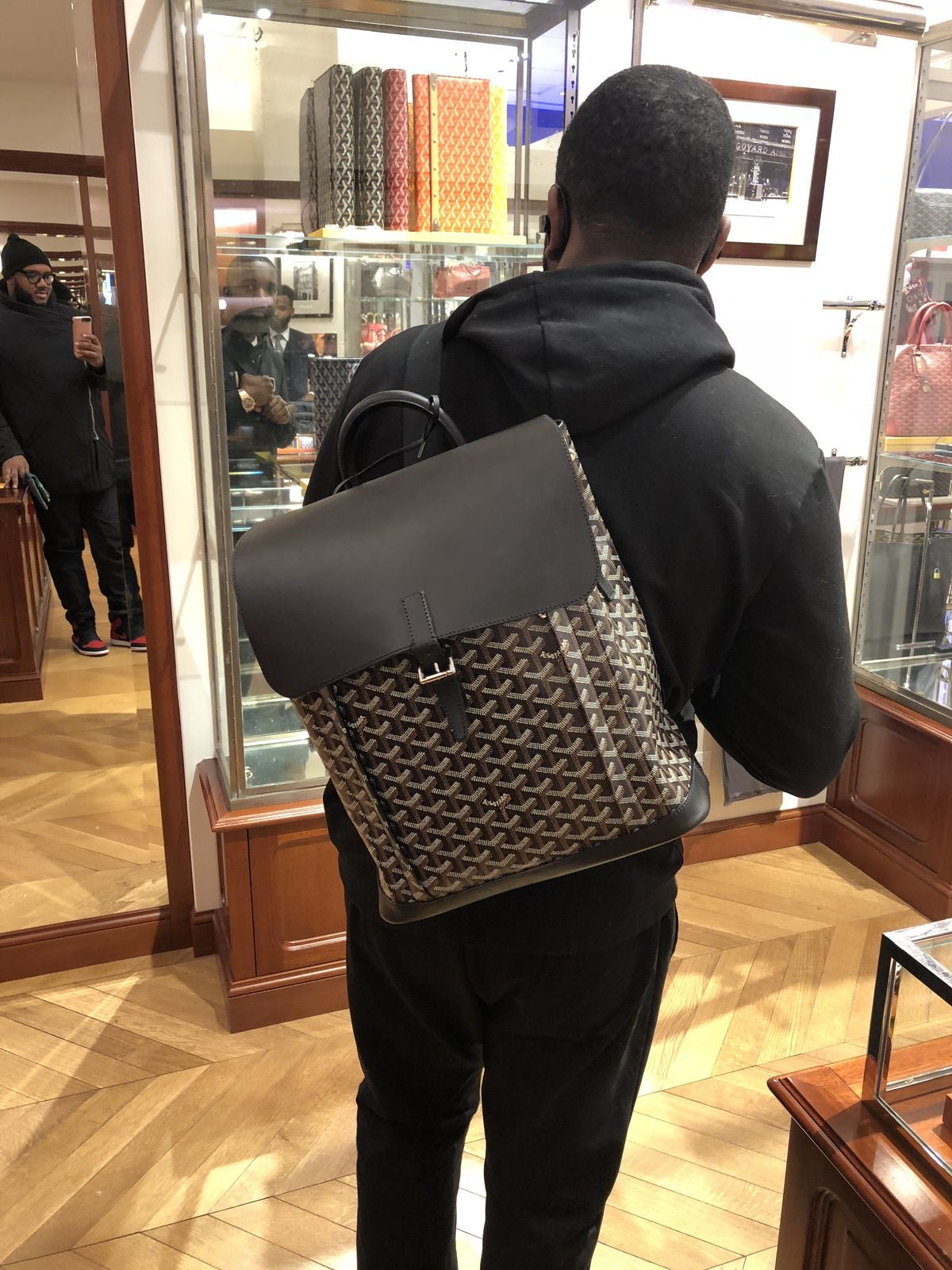 GOYARD GOYARDINE ALPIN BAG
