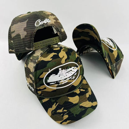 CORTIEZ CAMOUFLAGE TRUCKER HAT