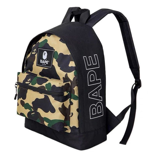 Camouflage Bape bag pack