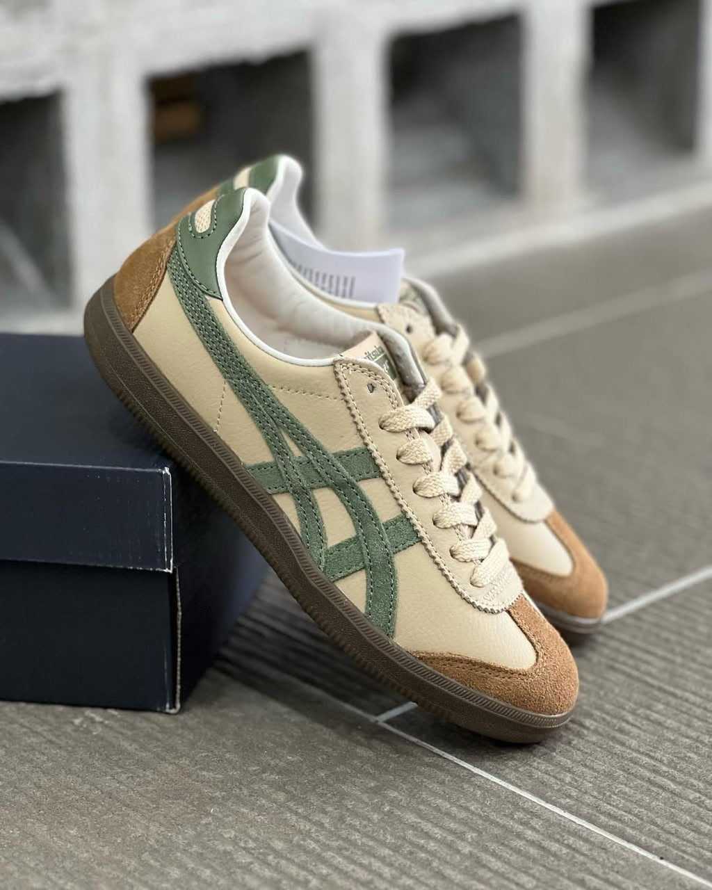 ONITSUKA TIGER MEXICO 66 (Biege/Grass green)