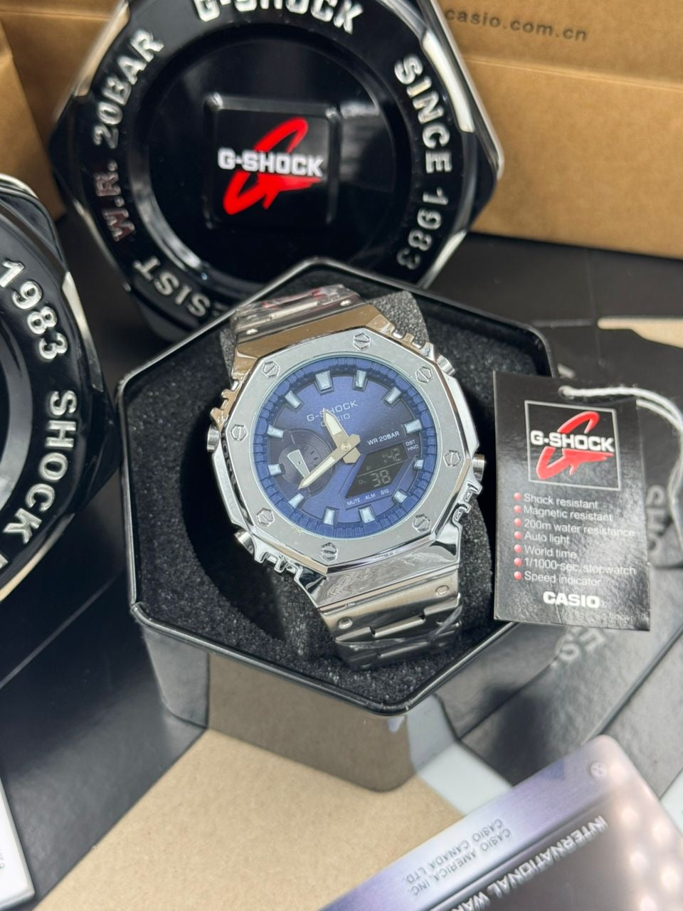 G shock stainless steel watch 1