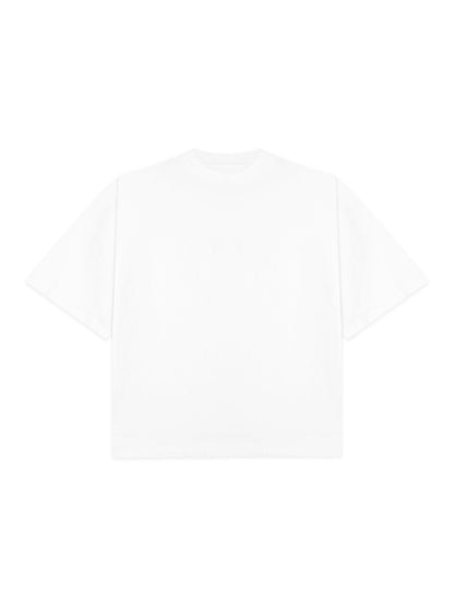 100% COTTON 300GSM PLAIN CROPPED TEE