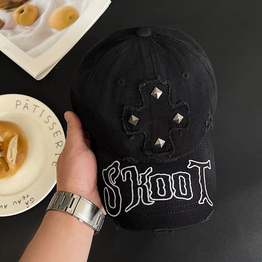 SKOOT DISTRESSED HAT