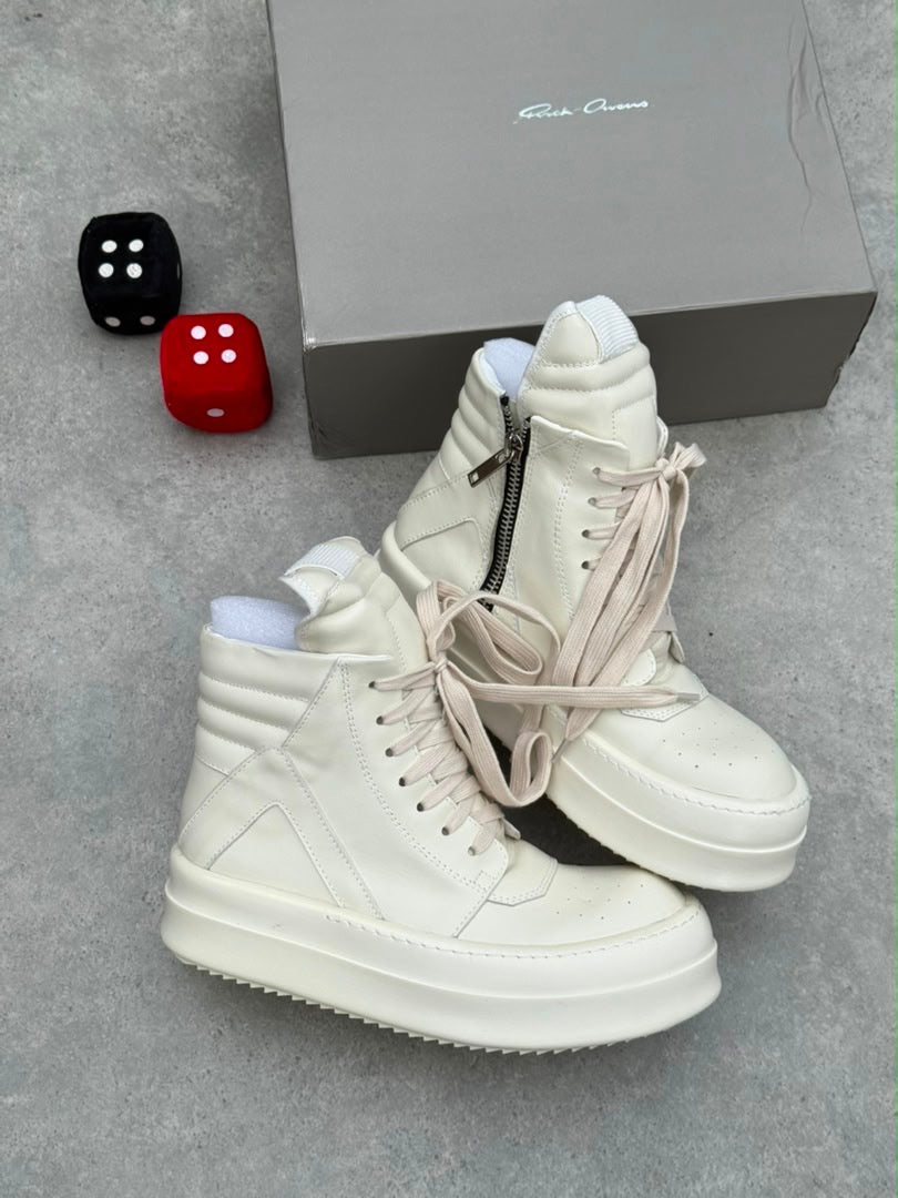 RICK OWENS DOUBLE BUMPER (white)