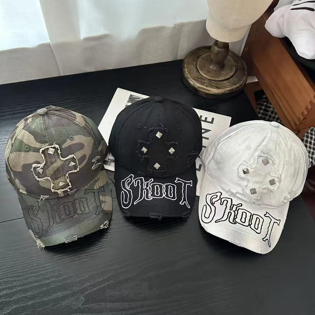 SKOOT DISTRESSED HAT