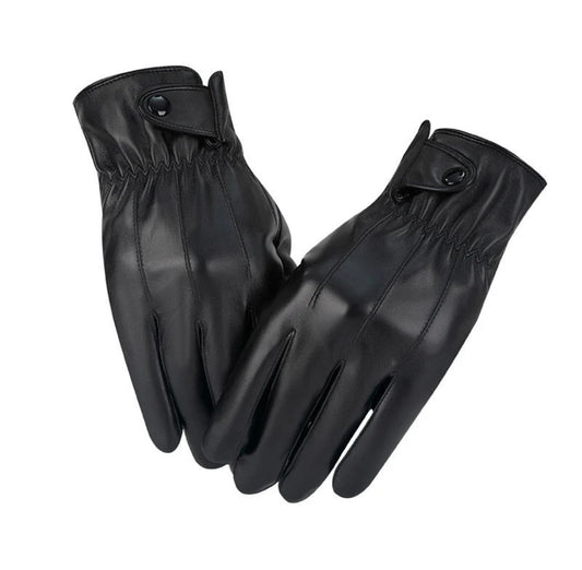 Black Leather gloves