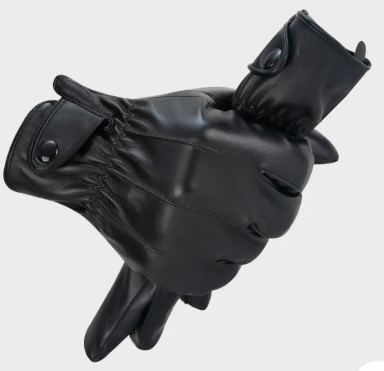 Black Leather gloves