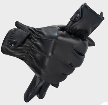 Black Leather gloves