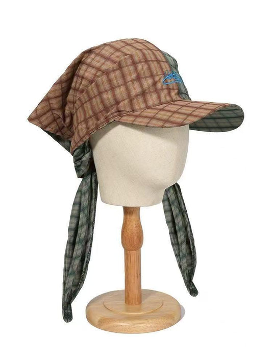 Adjustable scarf hat