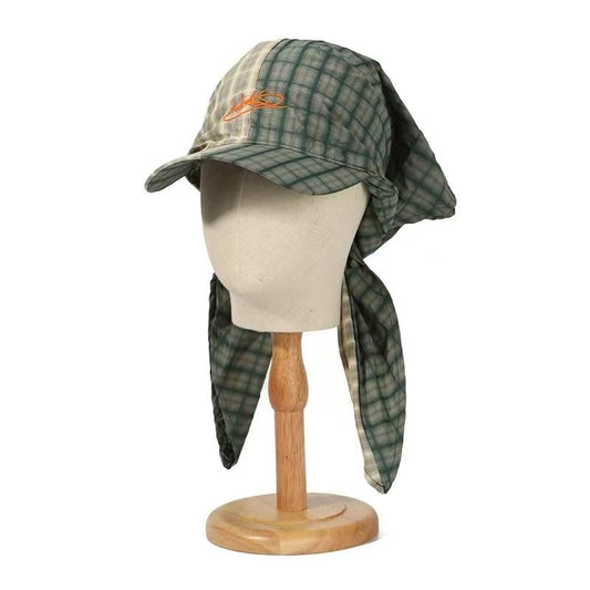 Adjustable scarf hat