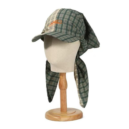 Adjustable scarf hat