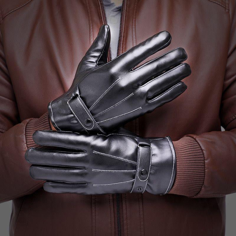 Black Leather gloves