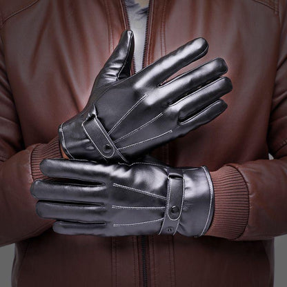Black Leather gloves